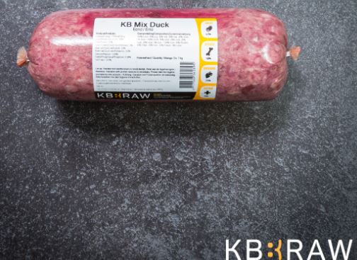 KB-RAW Kiezebrink Eendenmix 1kg worst